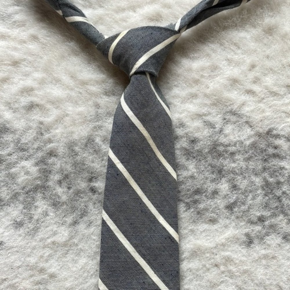 J Crew Classic Striped Tie